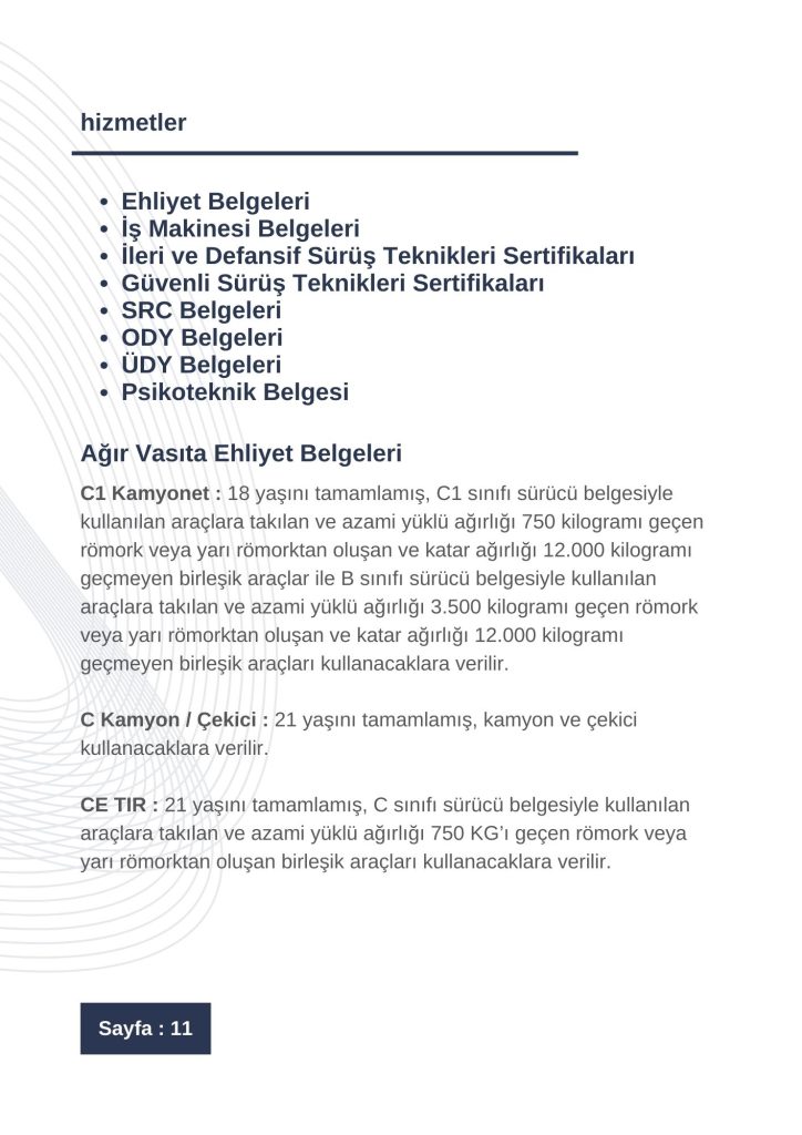 MCO Drive Akademi Tanıtım Kataloğu