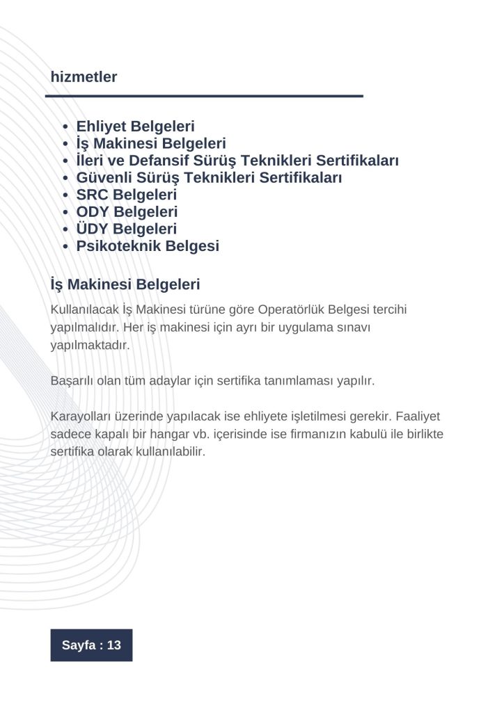 MCO Drive Akademi Tanıtım Kataloğu