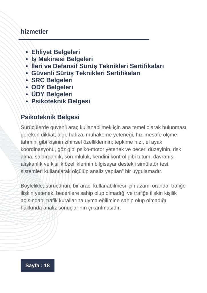 MCO Drive Akademi Tanıtım Kataloğu