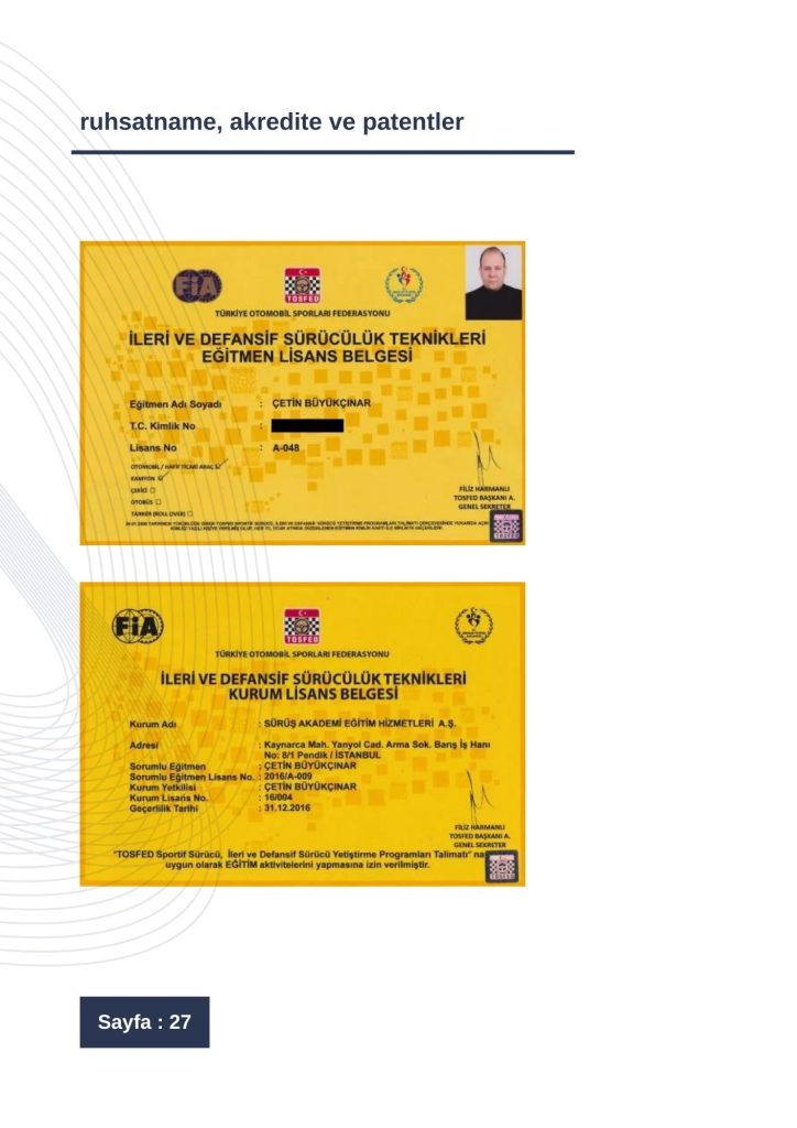 MCO Drive Akademi Tanıtım Kataloğu