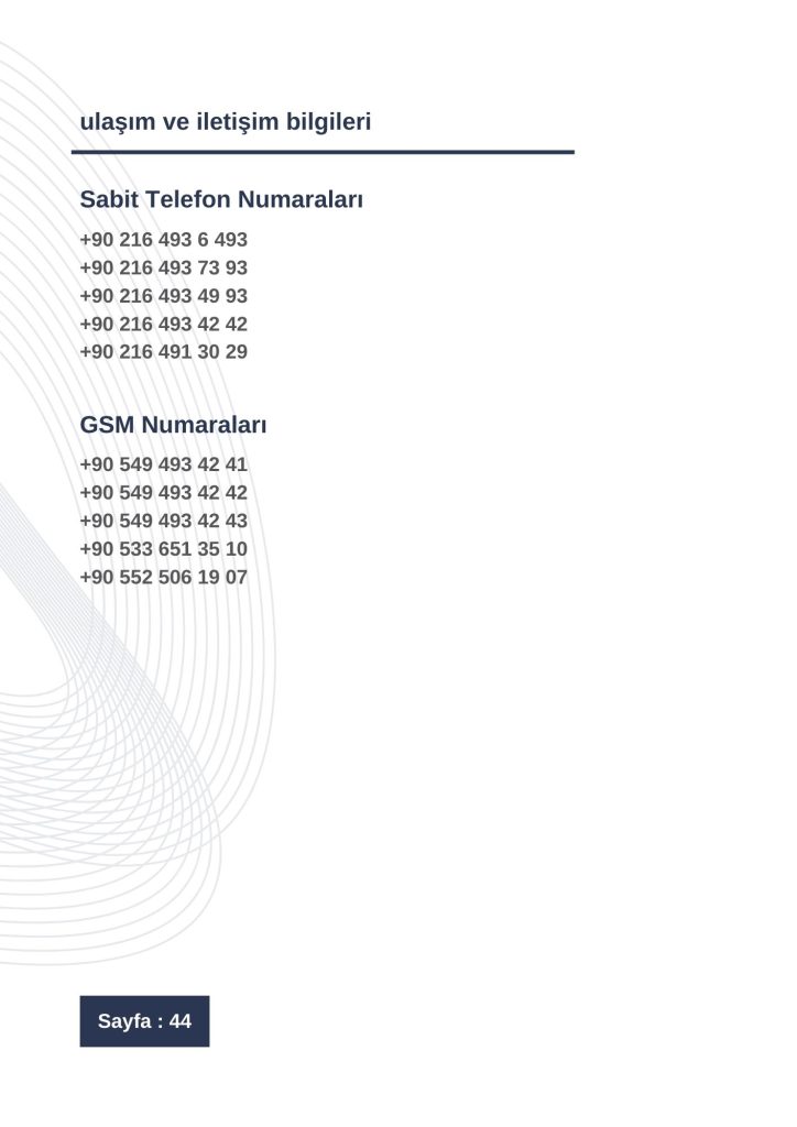 MCO Drive Akademi Tanıtım Kataloğu