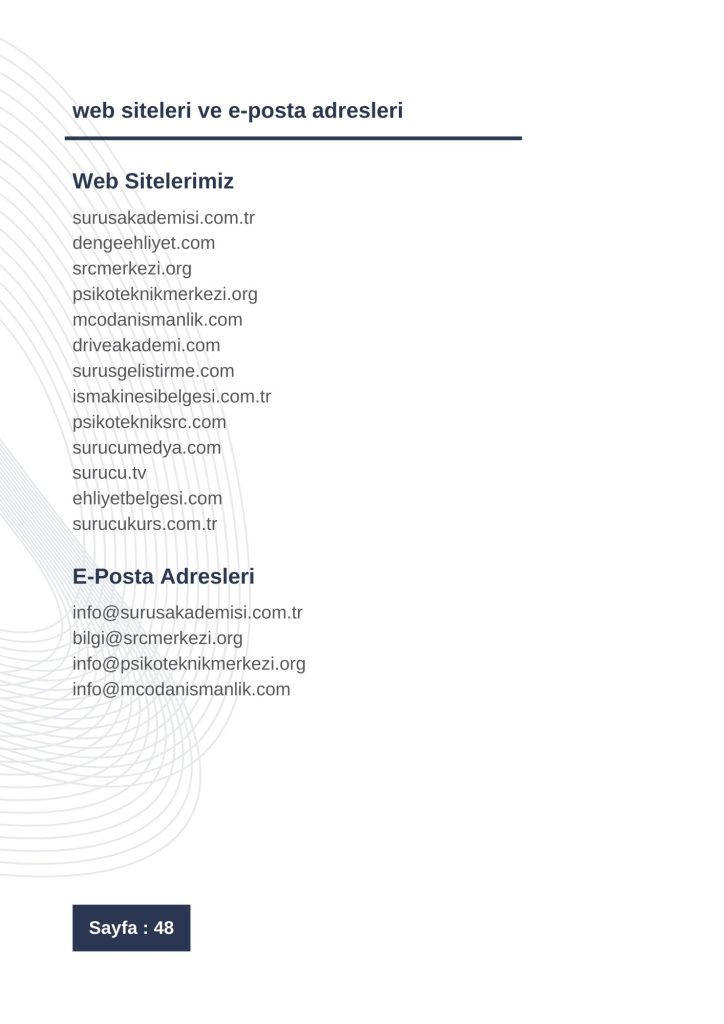 MCO Drive Akademi Tanıtım Kataloğu