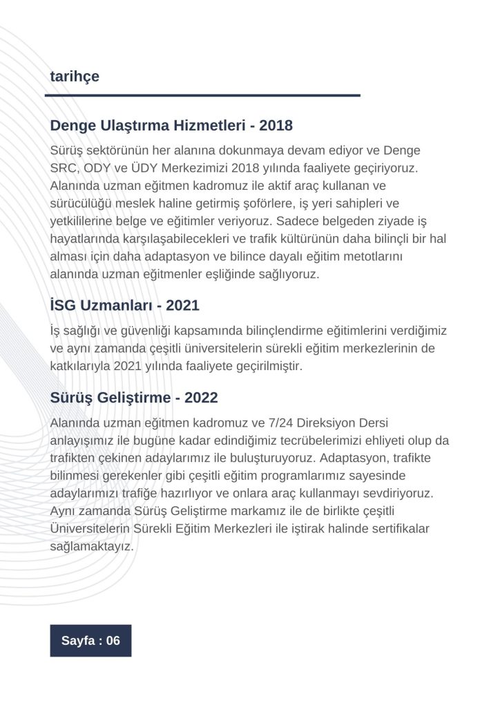 MCO Drive Akademi Tanıtım Kataloğu