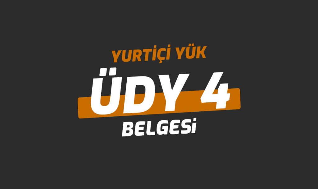 ÜDY 4 Belgesi