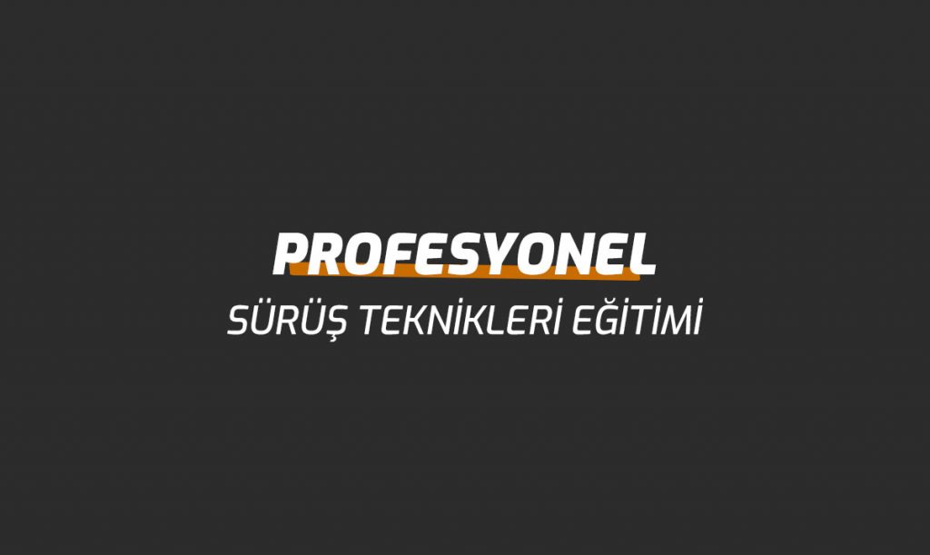 Profesyonel Sürüş Teknikleri Eğitimi